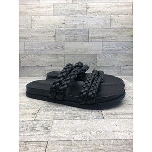Womens Black Limelight Maxine Flat sandals size 11 M